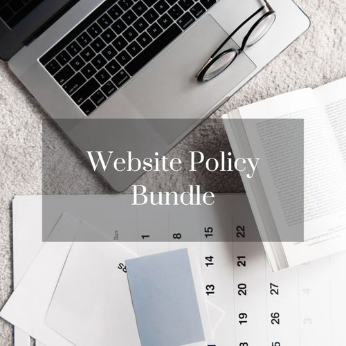 Website Policy Bundle: GDPR Privacy Policy and Terms of Use